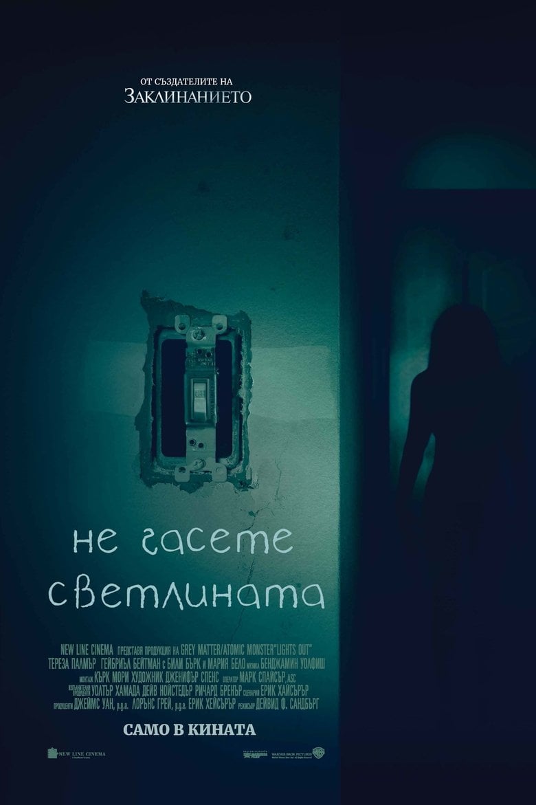 Lights Out / Не гасете светлината (2016) BG AUDIO