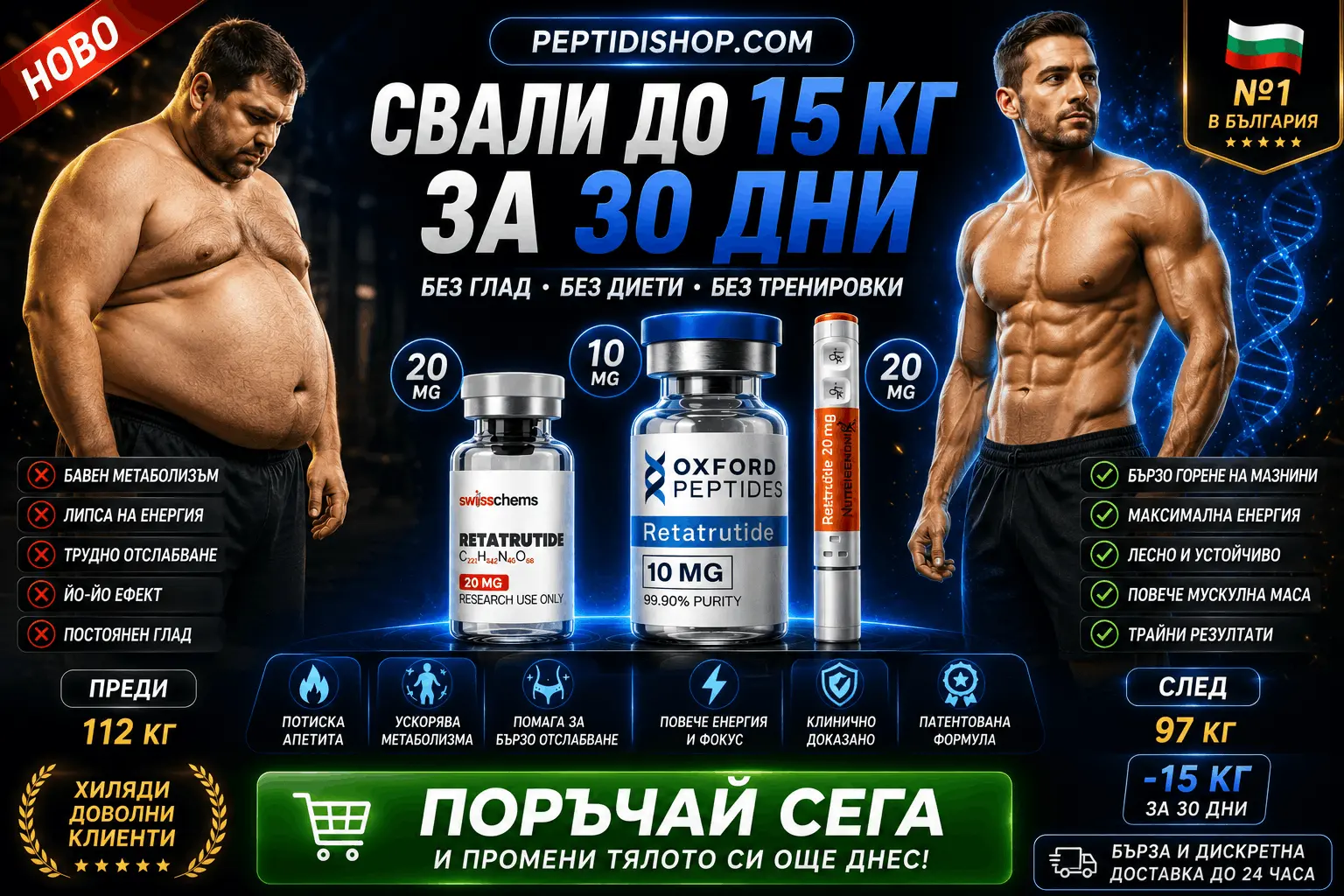 Пептиди за отслабване